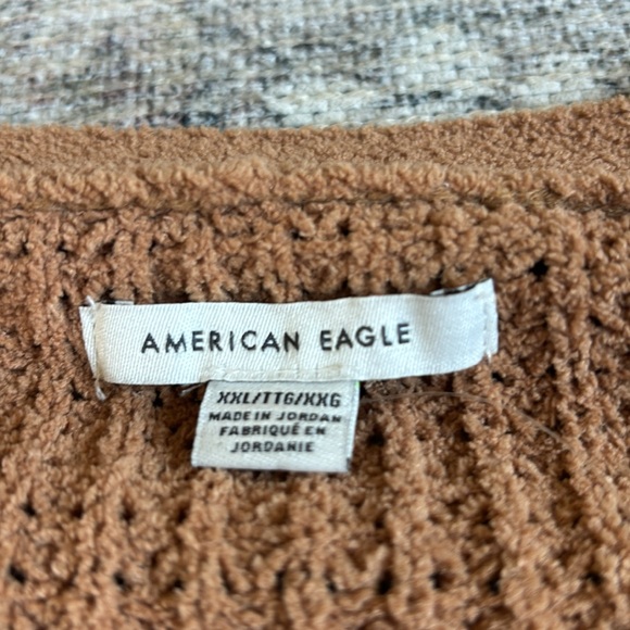 American Eagle Chenille cardigan - Picture 2 of 2